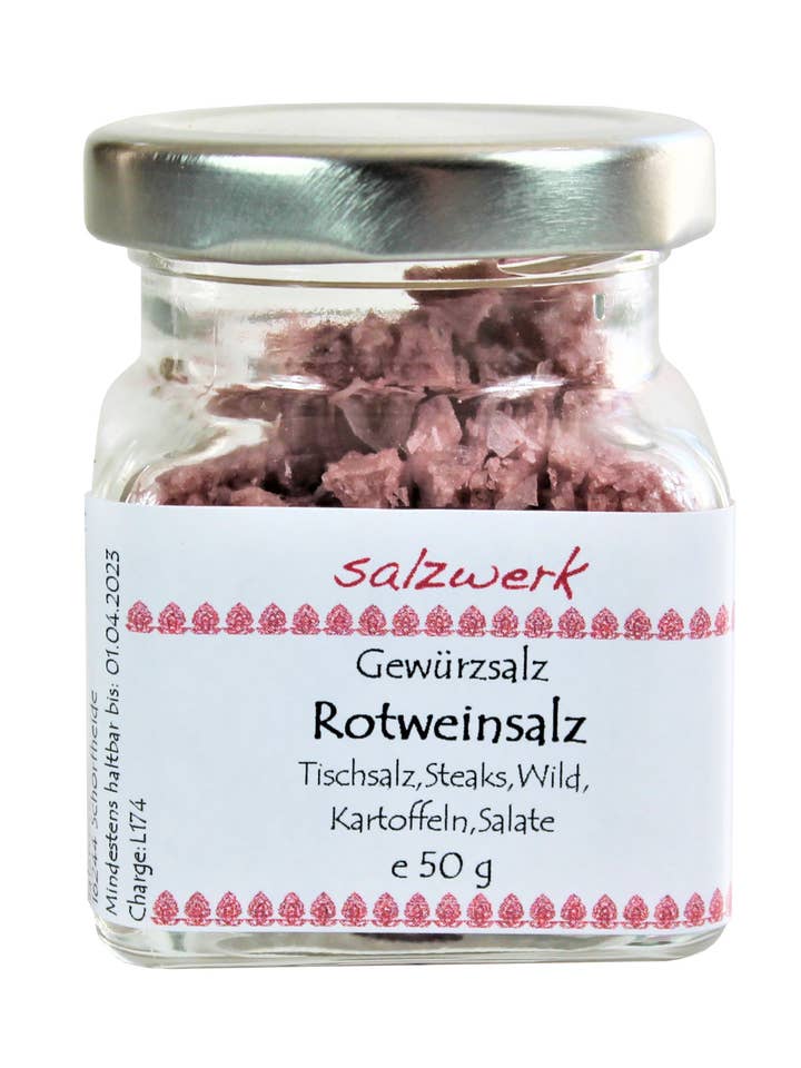 red wine salt for wholesale by Salzwerk Berlin