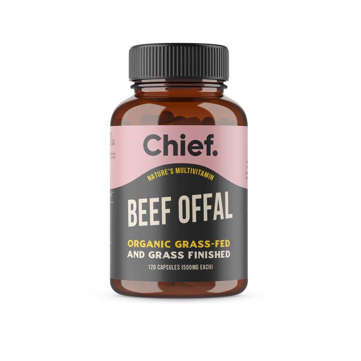 Chief Nutrition - Wholesale Oral supplement/vitamin - Organic Beef Offal Multivitamin (120 Capsules)