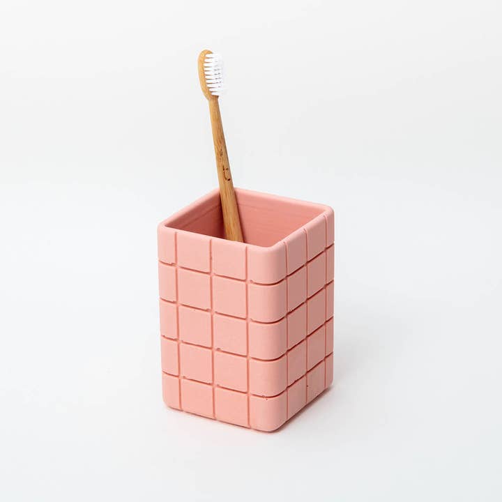 Block Design - Wholesale Toothbrush Holder - Tile Toothbrush Holder