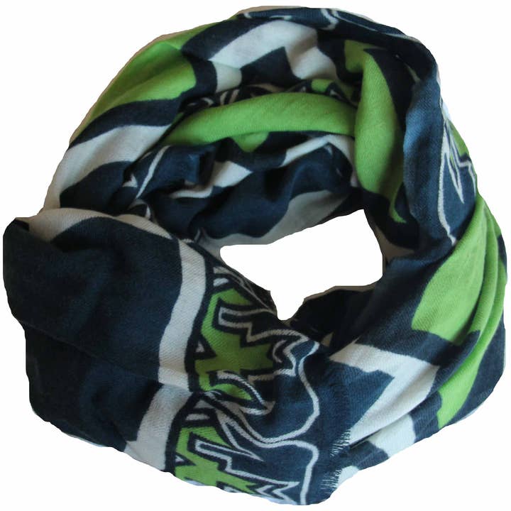 Les Belles Vagabondes – wholesale Halsduk - Dam – XL Ndebele Halsduk Grön1