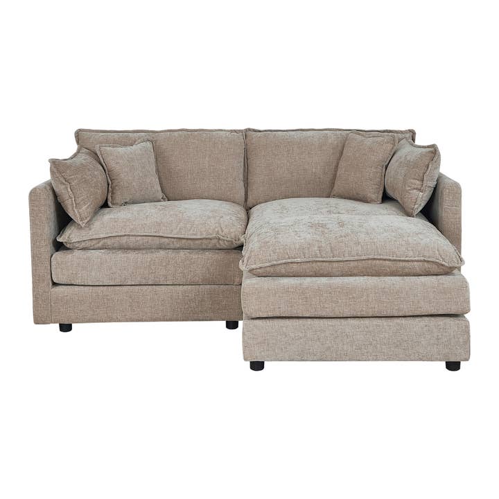 HOMYCASA DESIGN INC - Wholesale Sofa - Sofa Set, 2/3-Seater with Footrest, Wood & Steel