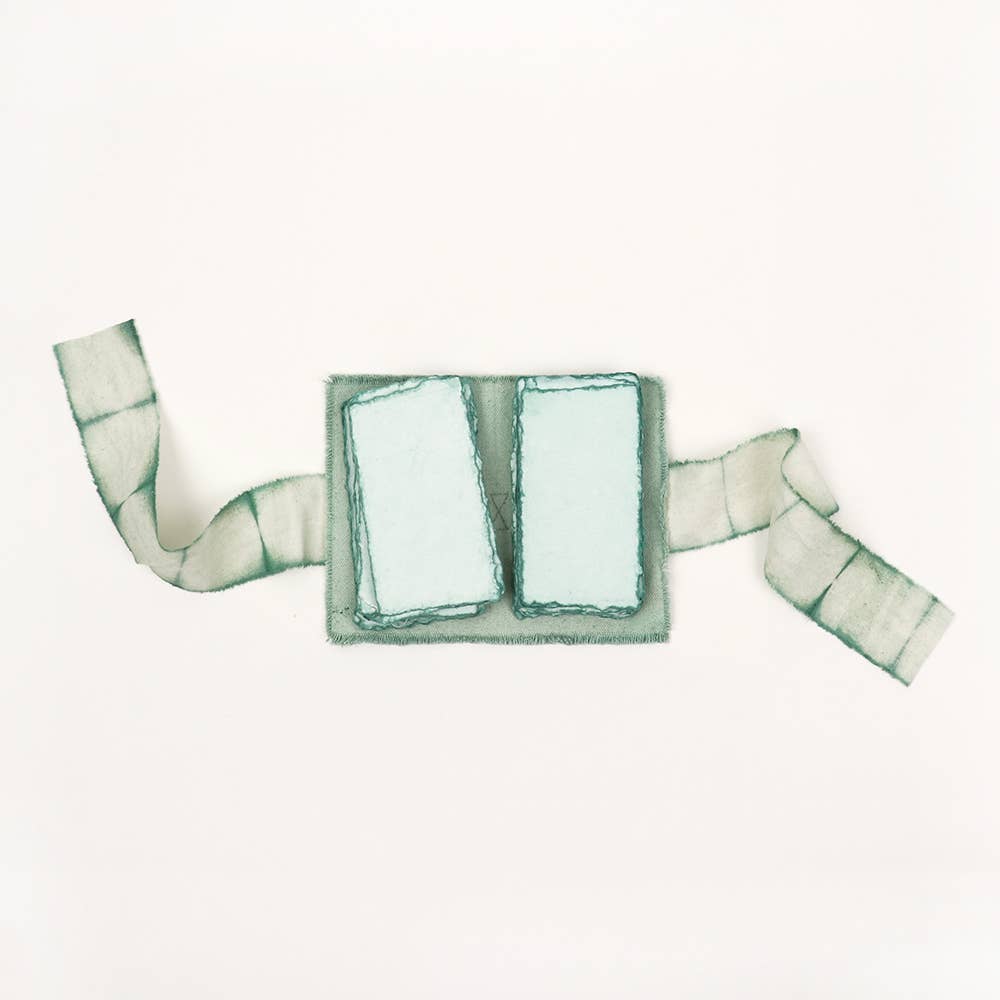 Craft Boat - Wholesale Sketchbook/Sketchpad - MULBERRY GREEN ARTIST'S PAPER BUNDLE WITH CANVAS WRAP1