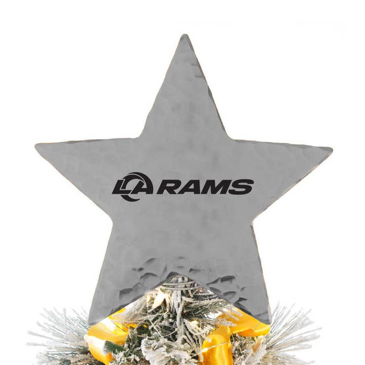 NFL Los Angeles Rams Star Tree Topper for wholesale by Wendell August
