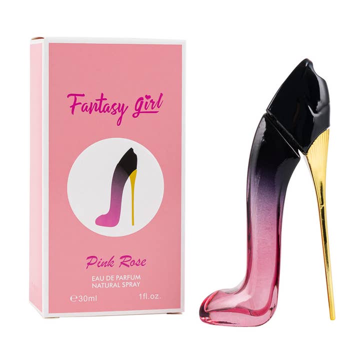 Fantasy Girl Pink Rose Natural Spray - 1oz/30ml - Parfum voor wholesale door Deluxe Import Trading