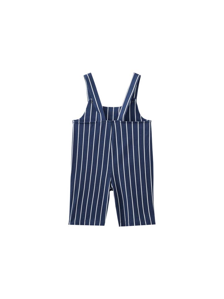 Norsu Organic - Wholesale Overalls - Kids - Organic Cotton Kids Overalls-Navy stripe1