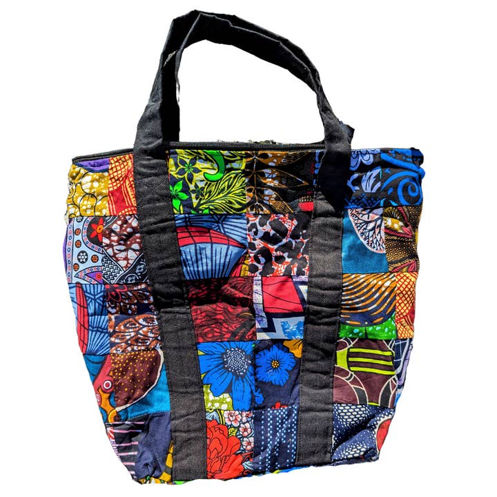 Grain of Rice Project - Wholesale Tote Bag - Women's - Patchwork Tote1