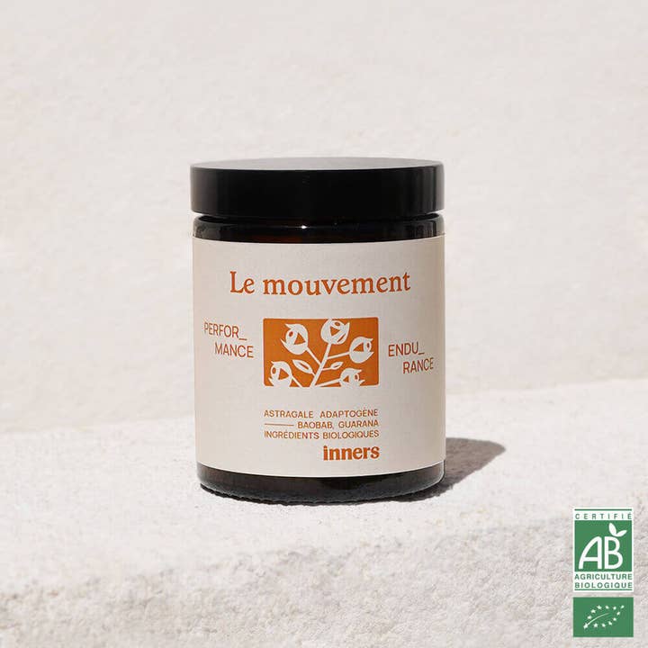 THE MOVEMENT: Sport + Endurance. Organic plant & adaptogen for wholesale by Inners