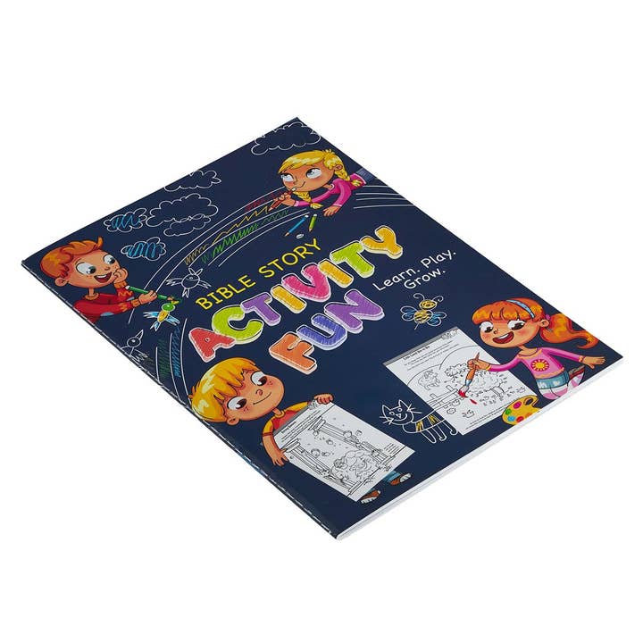Christian Art Gifts - Wholesale Coloring & Activity Book - Kids & Baby - Kid Book Bible Story Activity Fun Softcover1