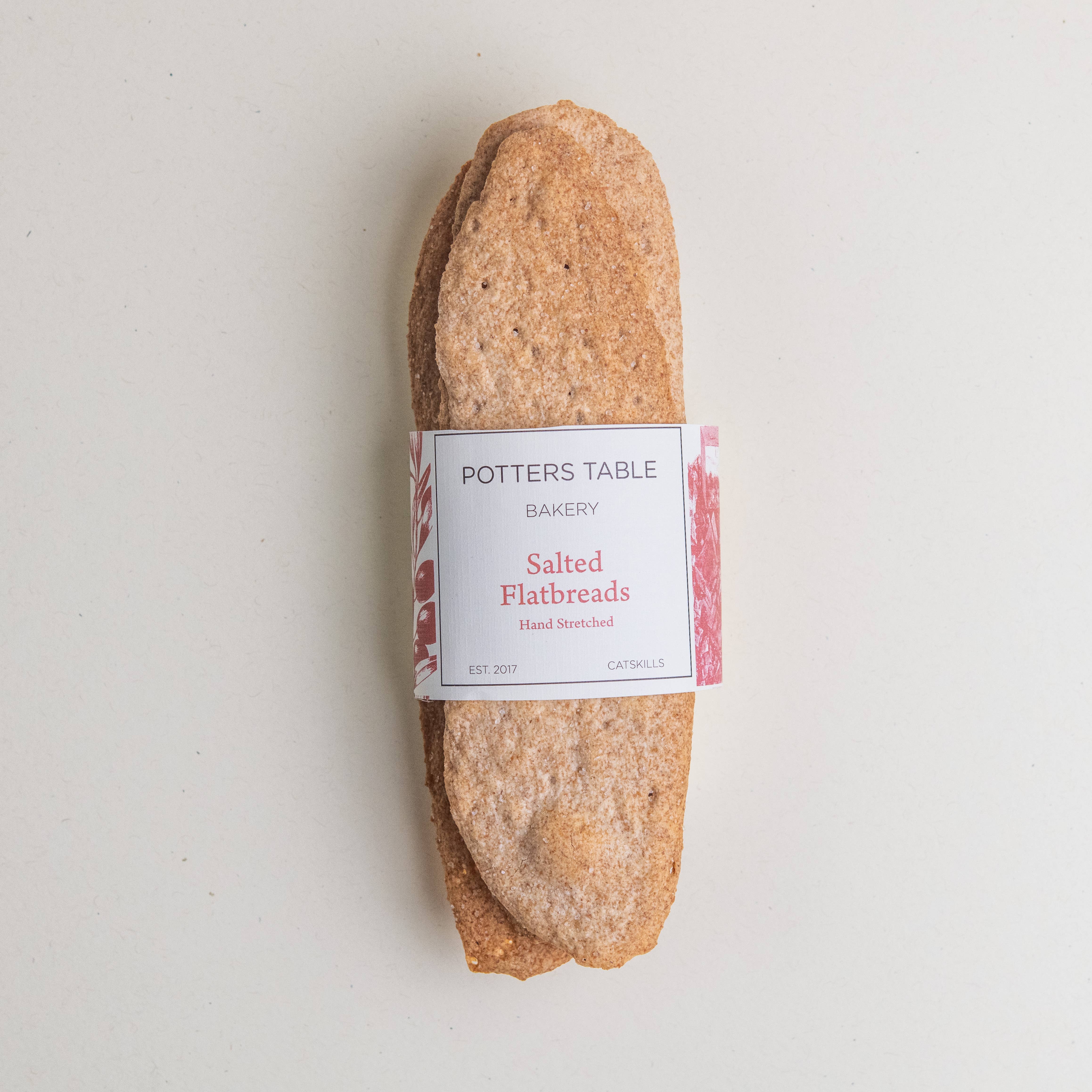 Potters Table - Wholesale Crackers - Salted Olive Oil Flatbreads3