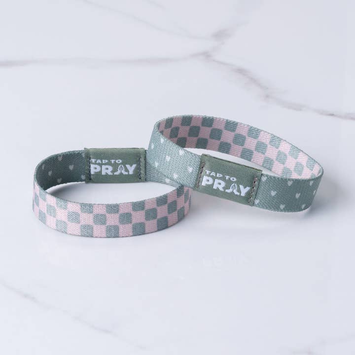 Tap To Pray® Wristband – Cottage & Tile for wholesale by Versible