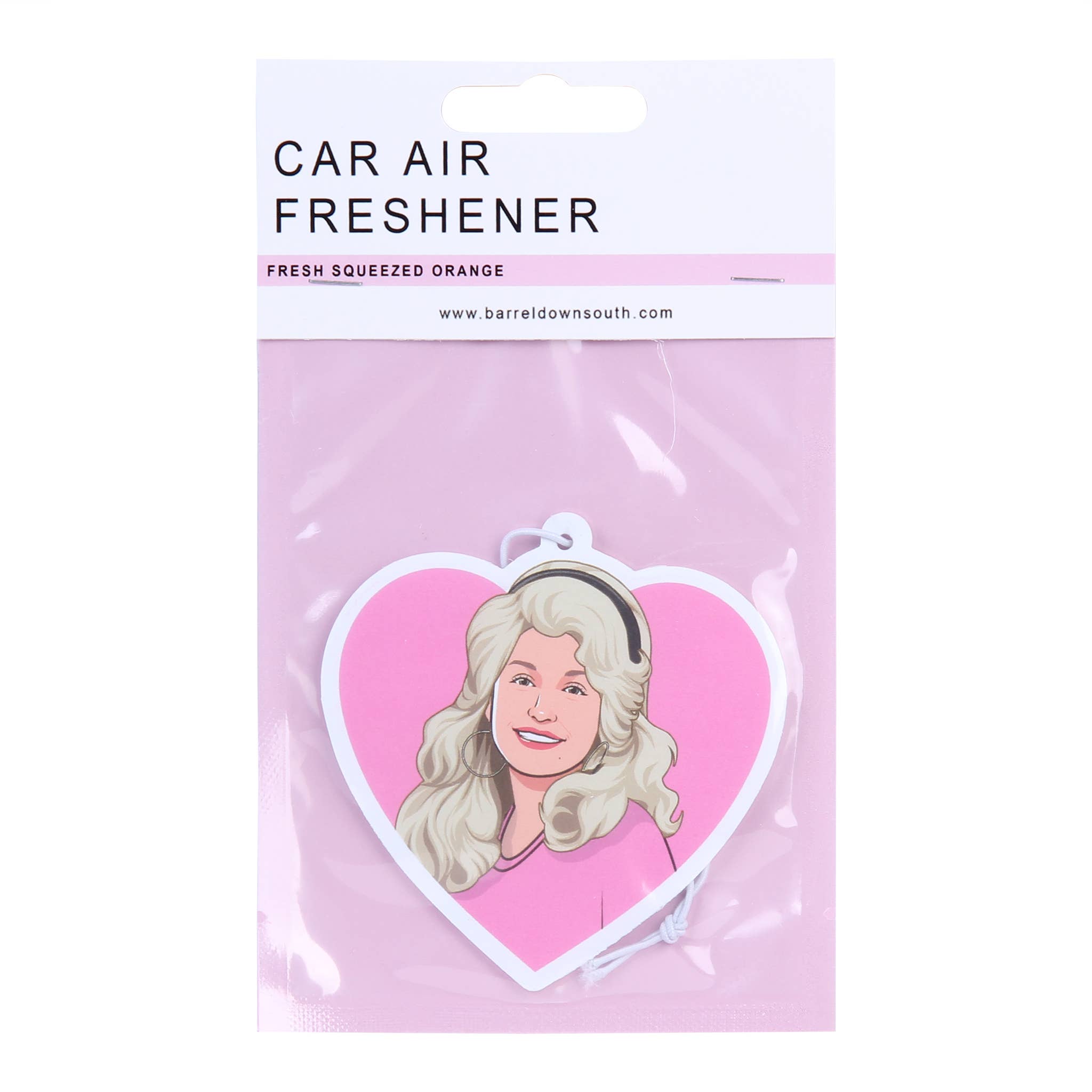 Barrel Down South - Wholesale Car Freshener - Women's - Dolly Heart Air Freshener0