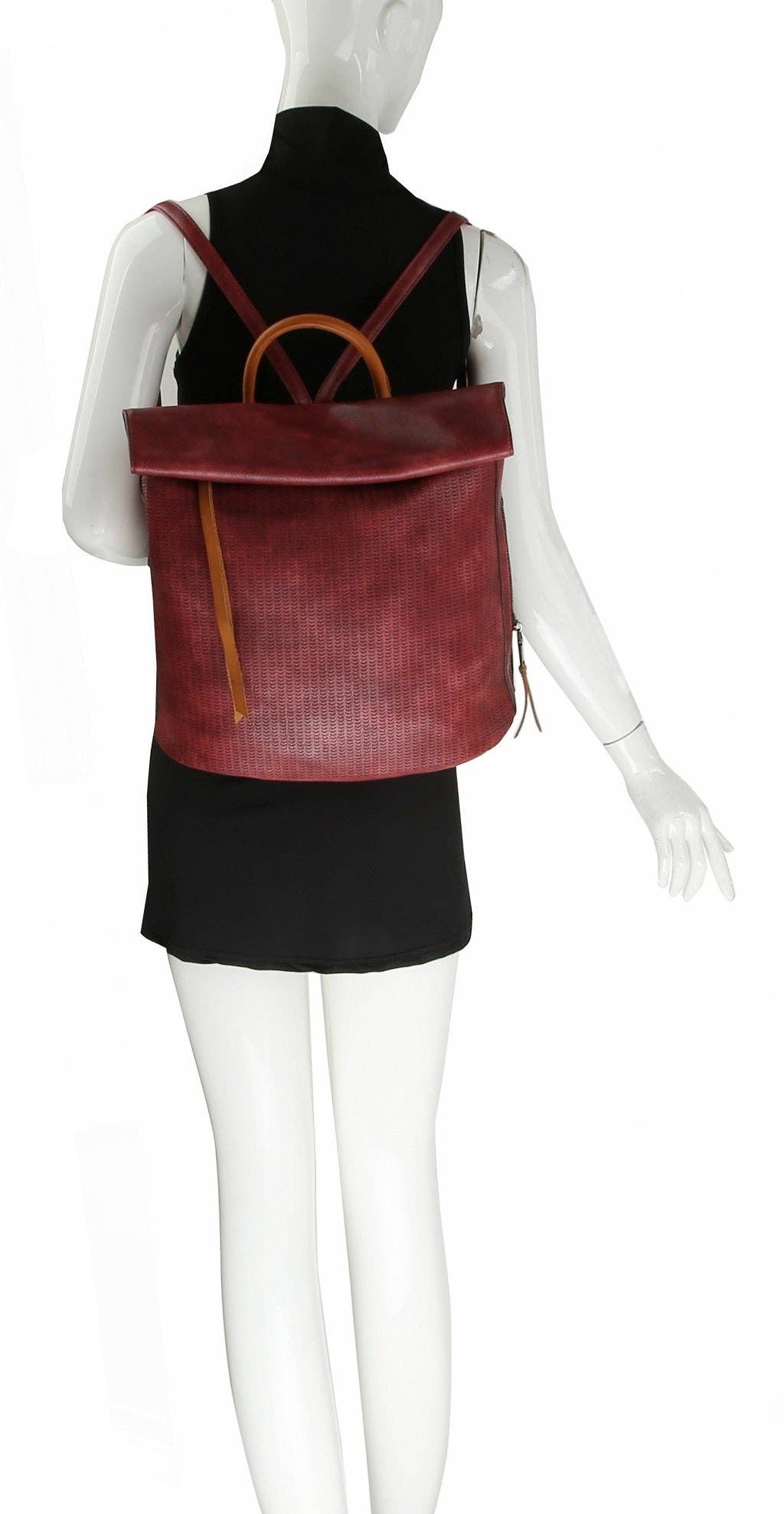 MiMi Wholesale - Wholesale Backpack - Women's - CJF022 Laser Cut Printed Backpack2