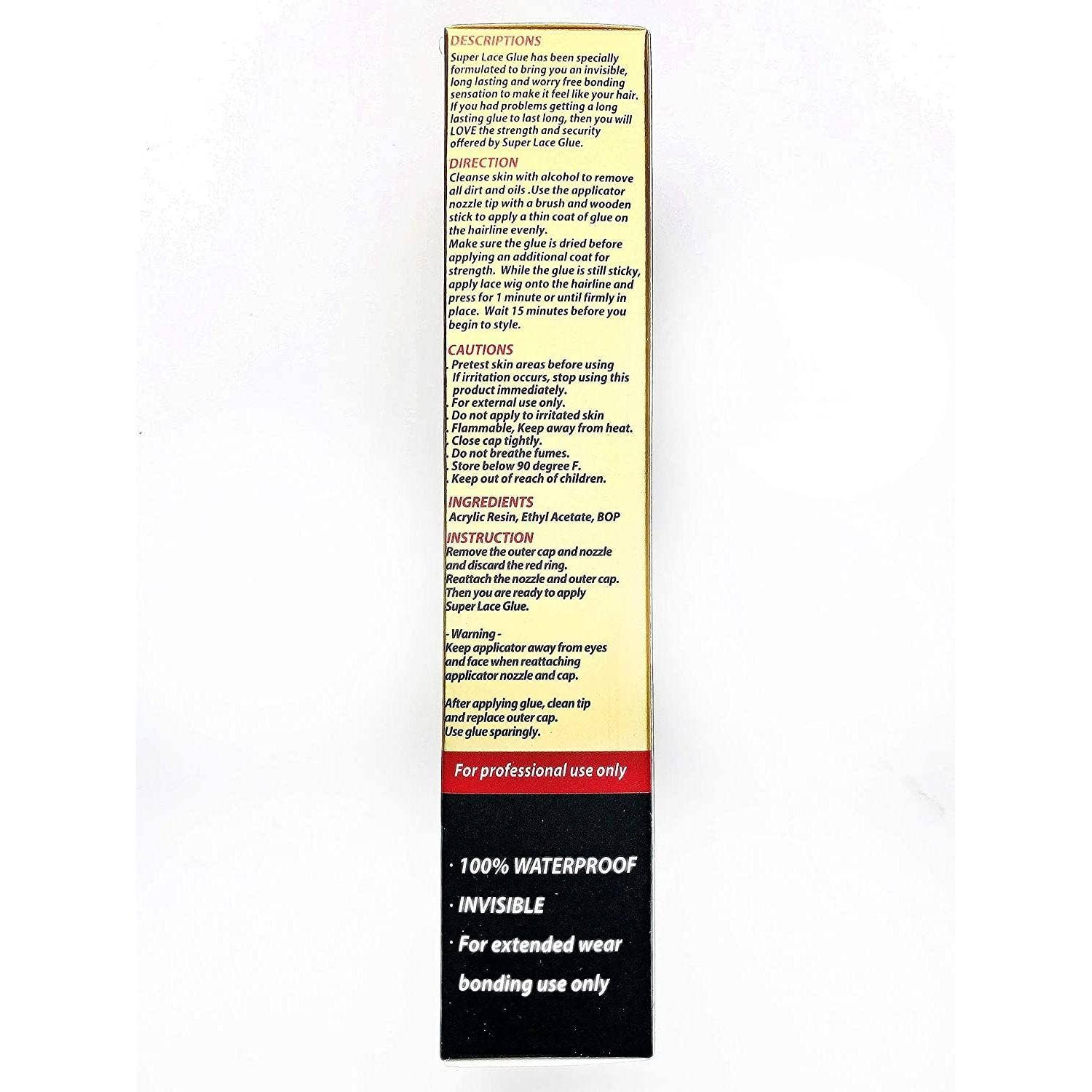 KT Supply - Wholesale Haarstyling gel/mousse - Bmb Crazy Hold Tube Super Lace Lijm, 12 ml1