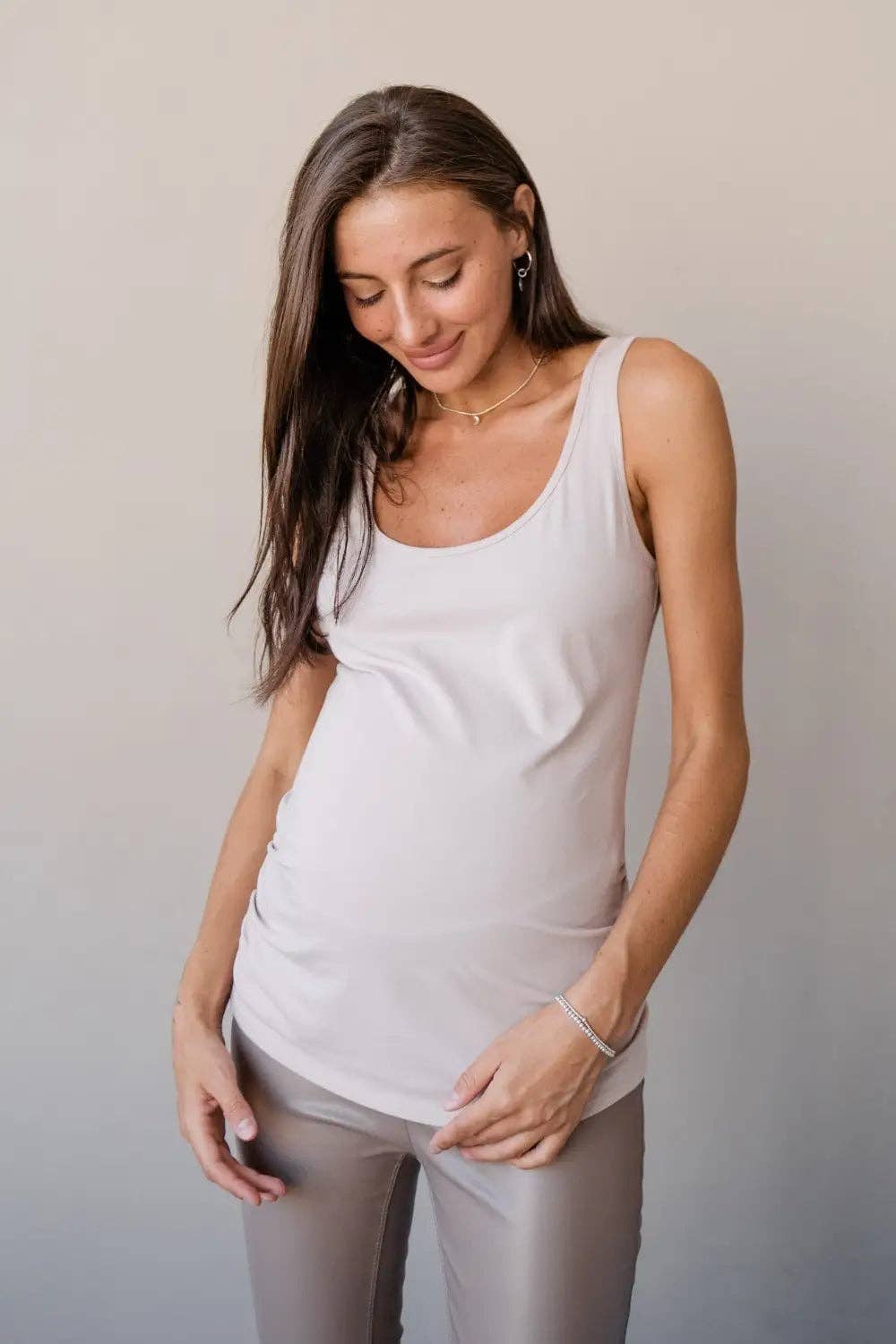 Maternity Clothing – Engroshandel Tanktop – Kvinder – Ventetøj Strikket Tanktop 8630413