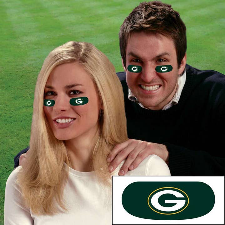 Party Animal, Inc. - Wholesale Face Paint/Play Makeup - Kids - Green Bay Packers Face Decorations