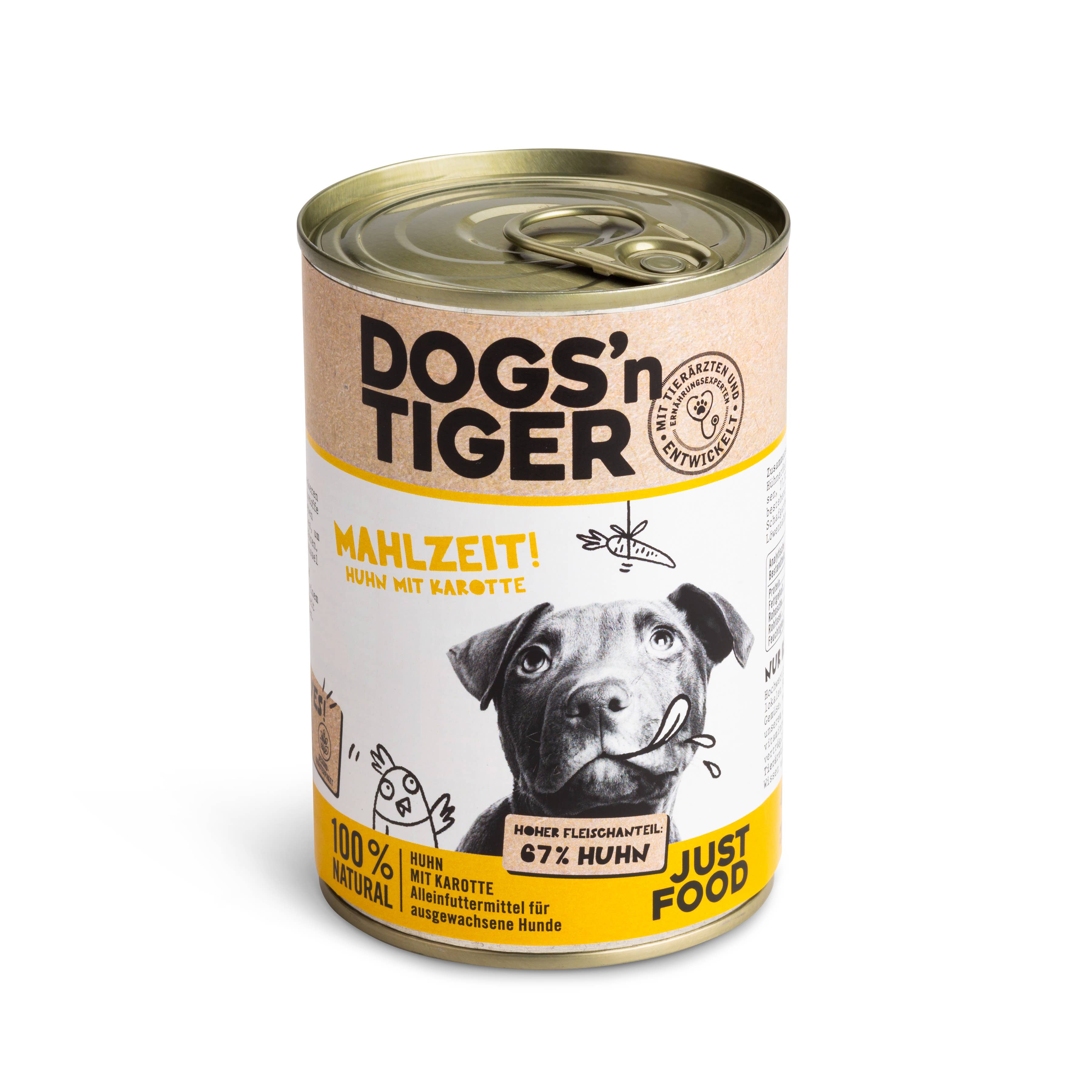 Dogs’n Tiger - Wholesale Pet Food - Dog - Dogs'n Tiger Adult Dog Food Meal Chicken & Carrot
