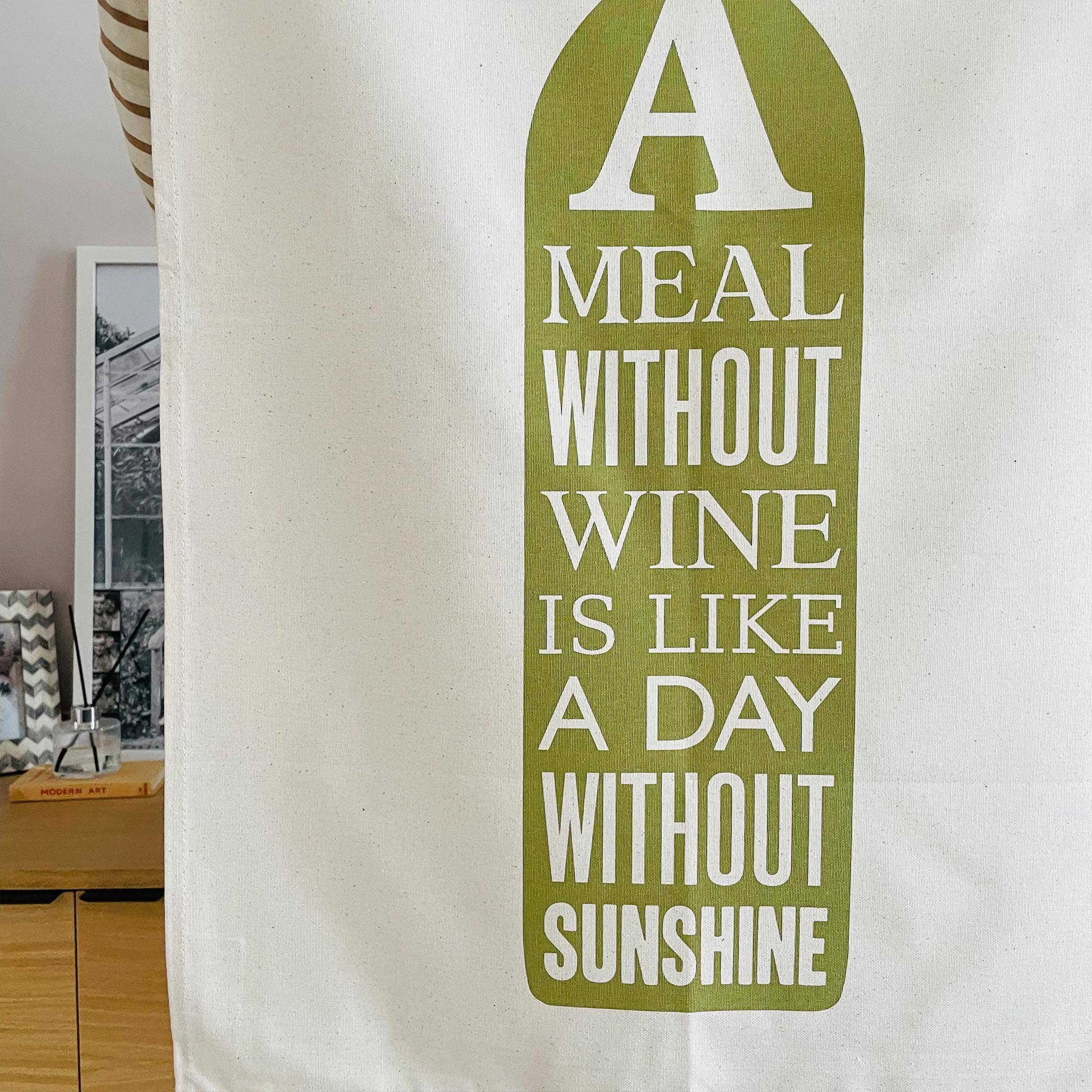 Alphabet Bags – wholesale Tea towel – A Meal Without Wine - Tea Towel - *Clearance*1