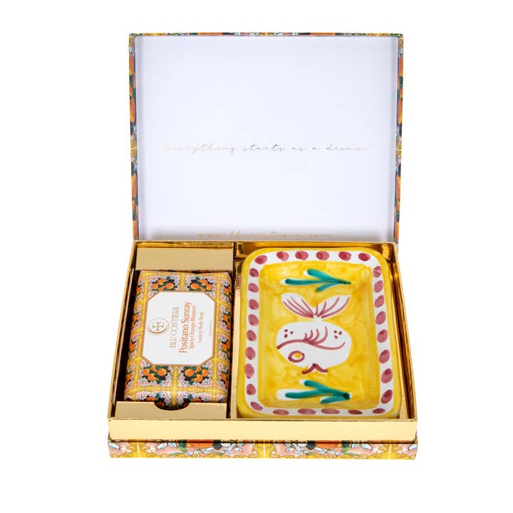 Blu Costiera - Wholesale Hand Soap/Wash - Positano Sunray Box1