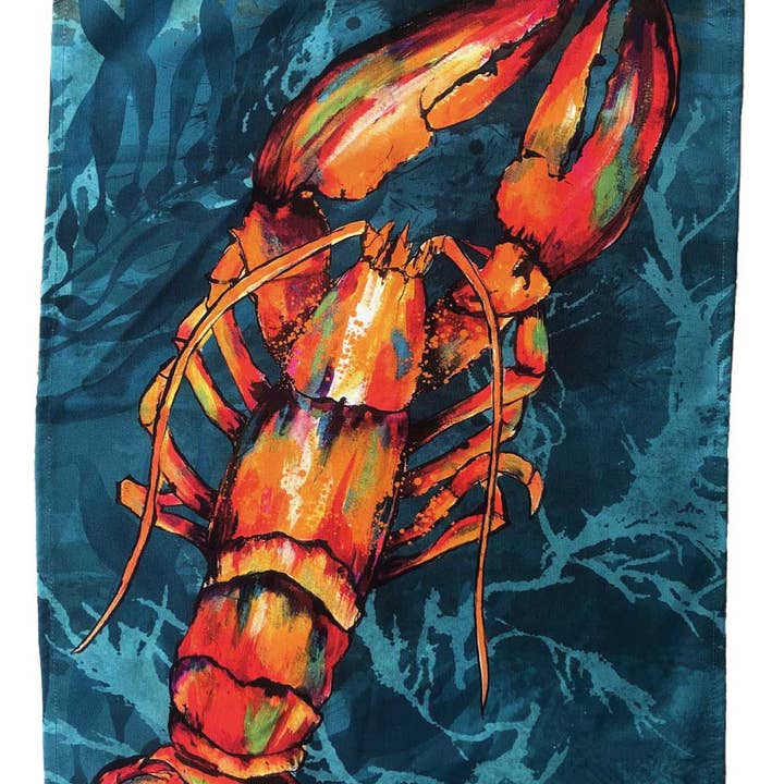 Dollyhotdogs - Wholesale Tea Towel - Lobster Tea Towel