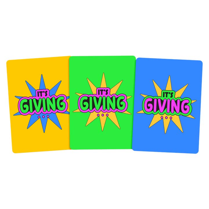 Fitz Games - Wholesale Card Game - It's Giving8