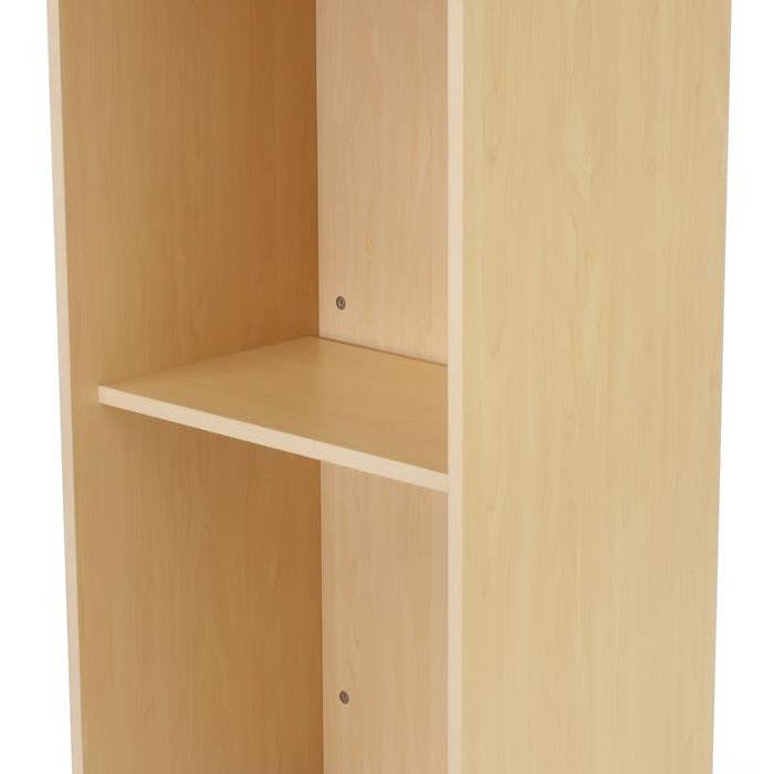 Leggio portatile da pavimento, schienale aperto con ripiano, MDF - Acero 119735 per la vendita all'ingrosso da parte di FIXTUREDISPLAYS