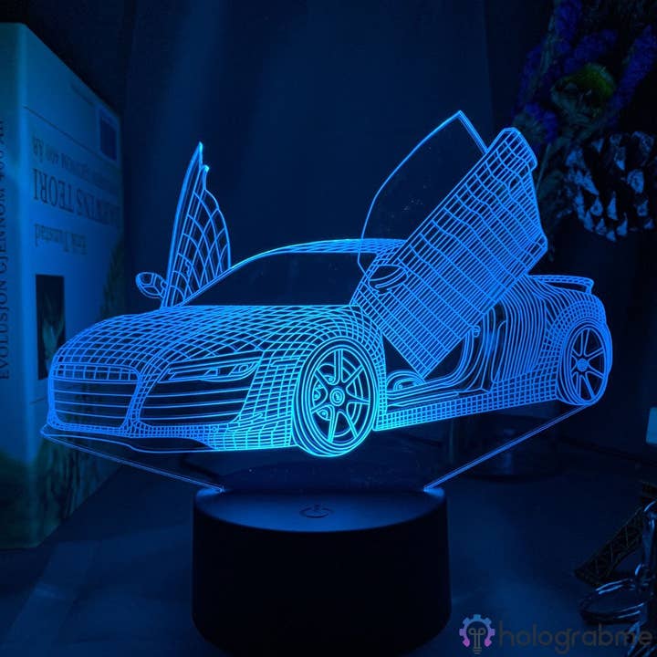 Holograbme - Wholesale Accent/Desk Lamp - Audi R8 Car Lamp2