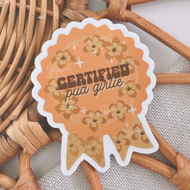 Autocollant Vinyle | Prix Certifié Pua Girlie pour la vente par Bujo Bae