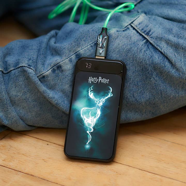 Harry Potter - Patronus -10,000 mAh Light-Up Power Bank for wholesale by Curiosity Distribution