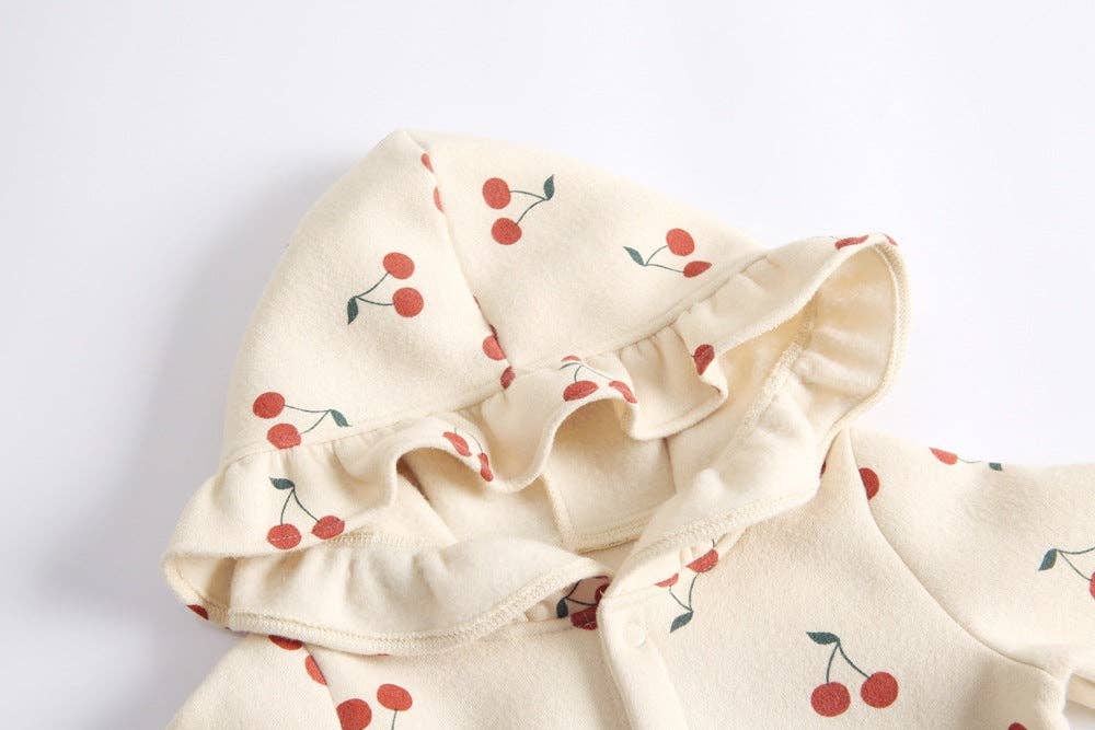 MyKids-USA® - Vendita all'ingrosso Tutina - Neonati - Pagliaccetto monopetto da bambina con stampa di ciliegie4