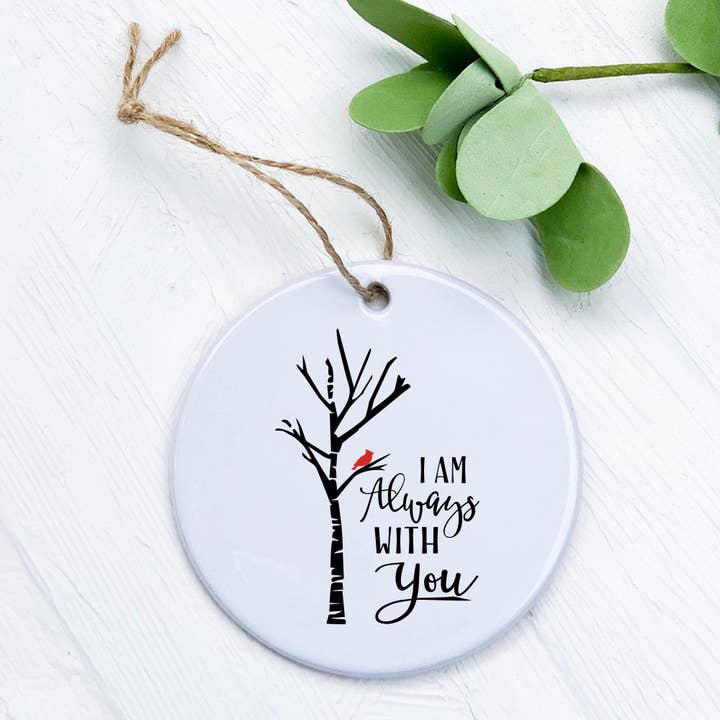Indigo Tangerine - Wholesale Ornament - I am Always with You - Ornament