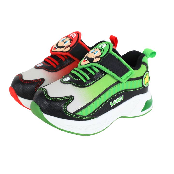 Ground Up - Wholesale Lifestyle Sneakers - Kids - Nintendo - Toddler Boy's Lighted Athletic