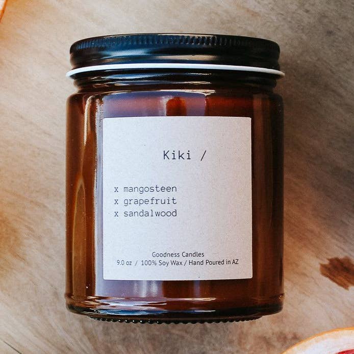 Kiki for wholesale by Goodness Candles
