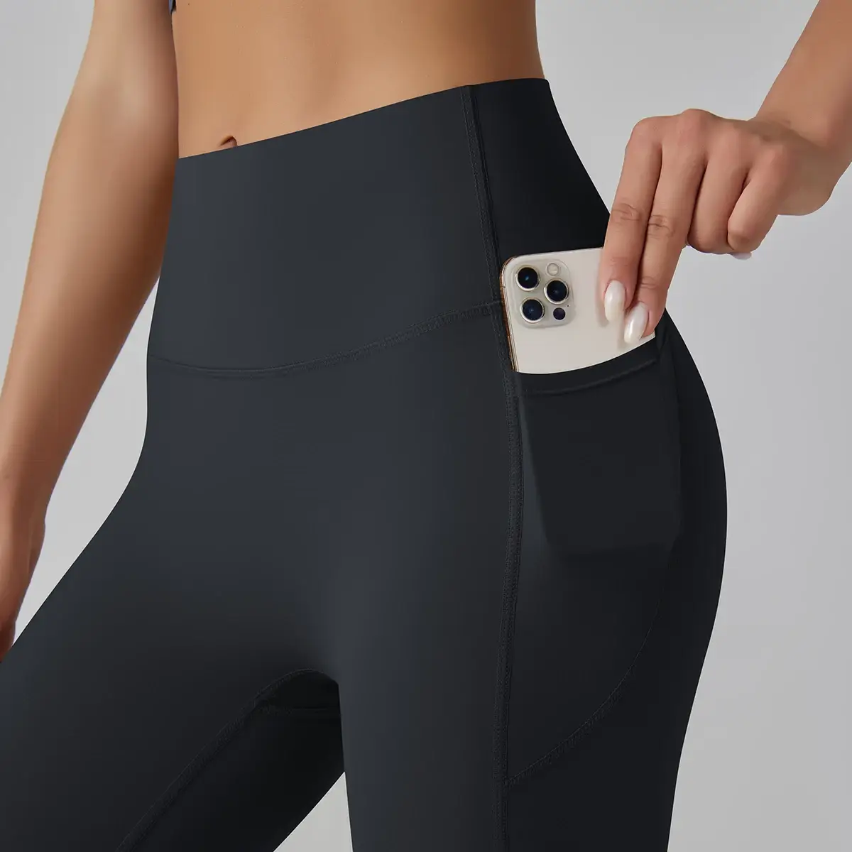 Belsize Activewear - Wholesale Athletic/Lounge Leggings - Women's - Pocket leggings2