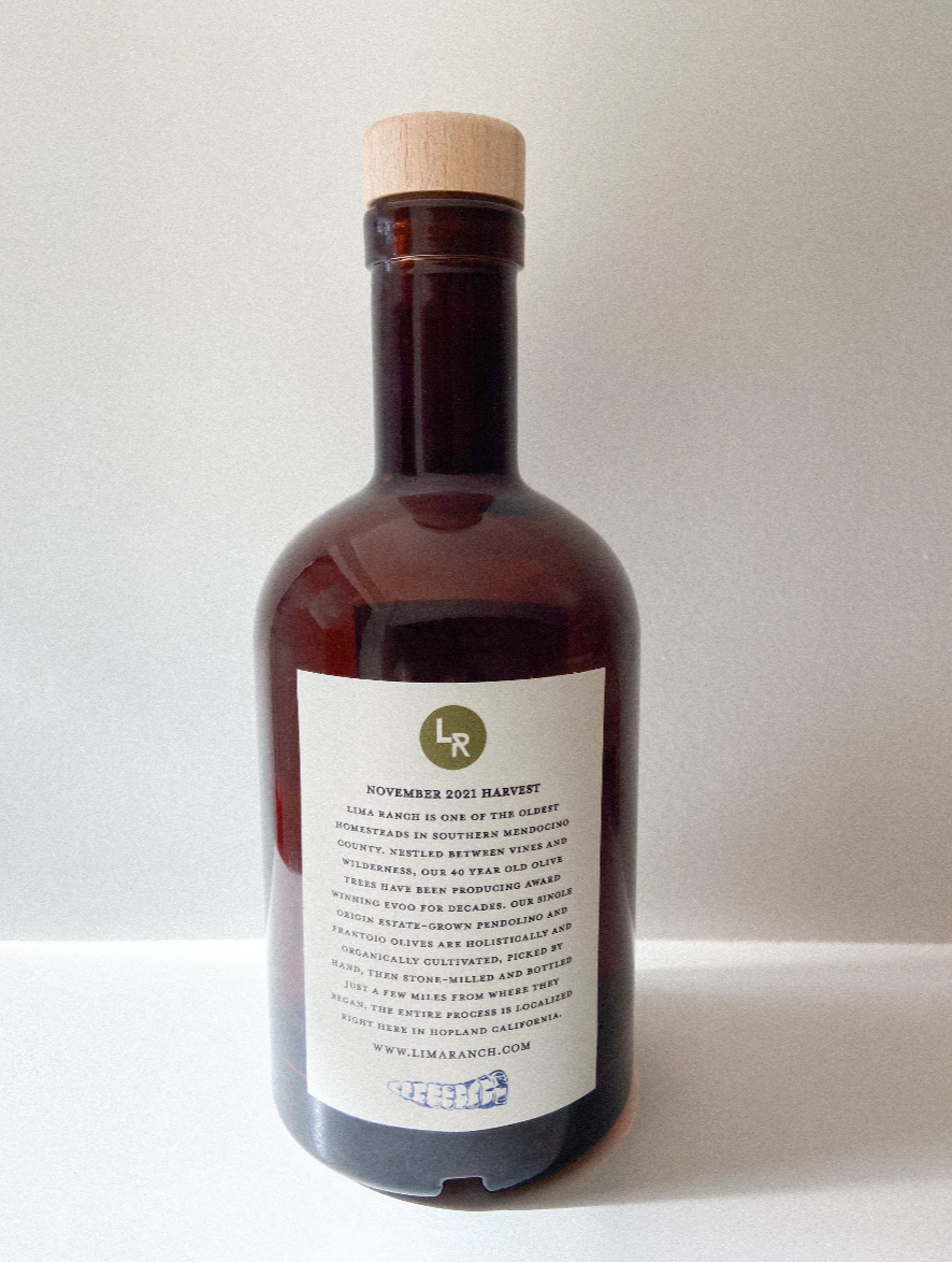 Lima Ranch - Wholesale Olive Oil - Estate Grown Extra Virgin Olive Oil 375mL1