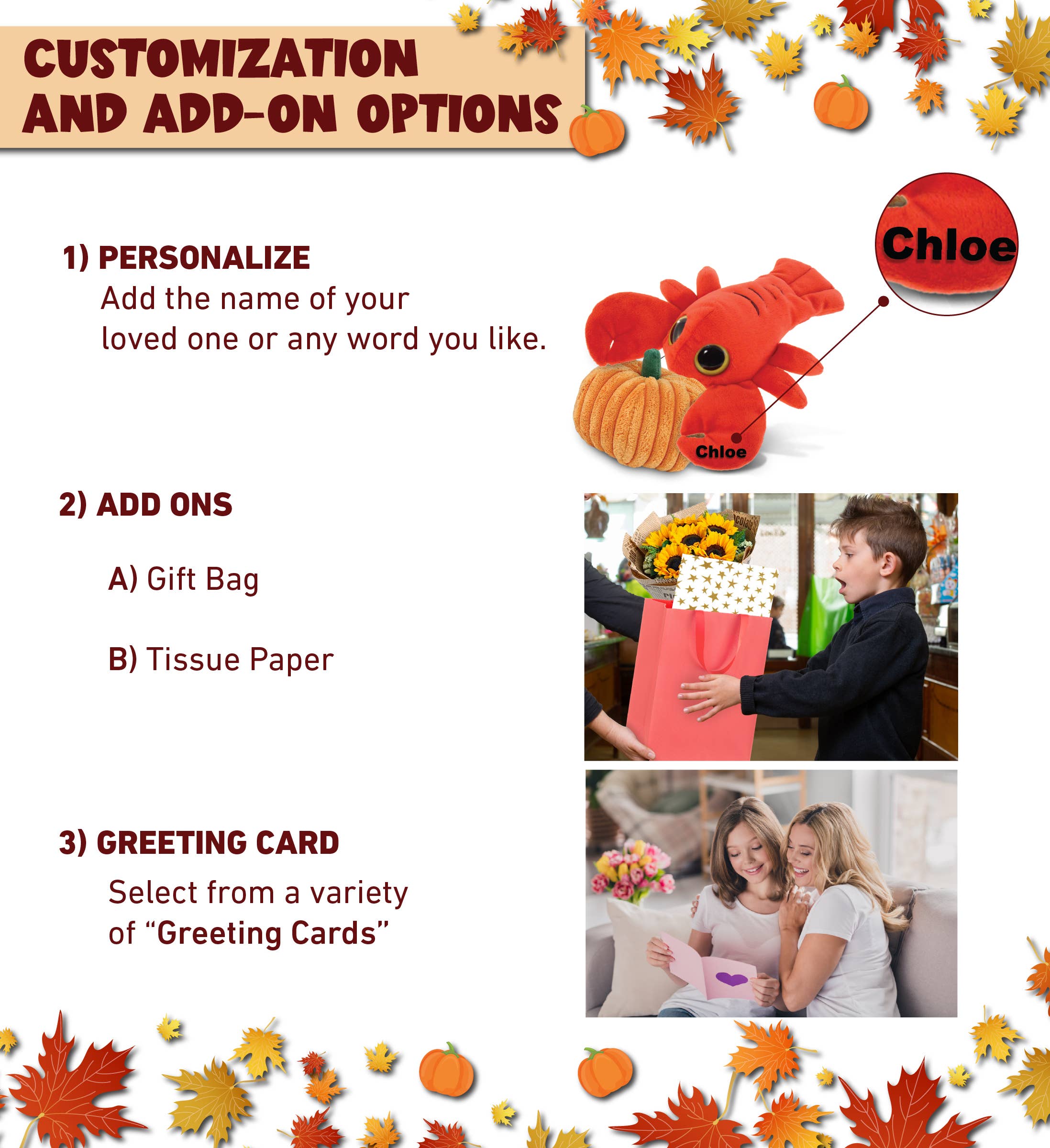 Cota Global - Wholesale Stuffed/Plush Toy - Kids & Baby - Plush Pumpkin - Big Eye 6" Plush - Lobster1