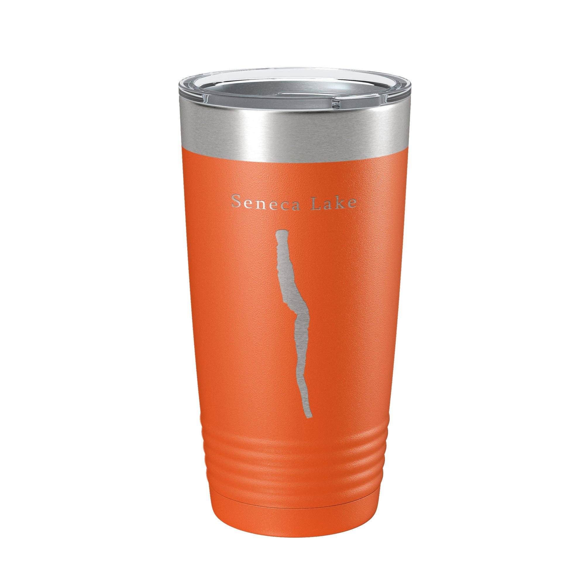 CarveBright - Wholesale Geïsoleerd drinkgerei - Seneca Lake Map Tumbler reismok geïsoleerde lasergegraveerde koffiekop New York 20 oz9