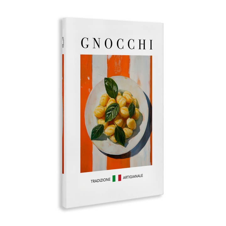 Stupell Industries - Wholesale Canvas Art - Traditional Gnocchi Pasta Canvas1