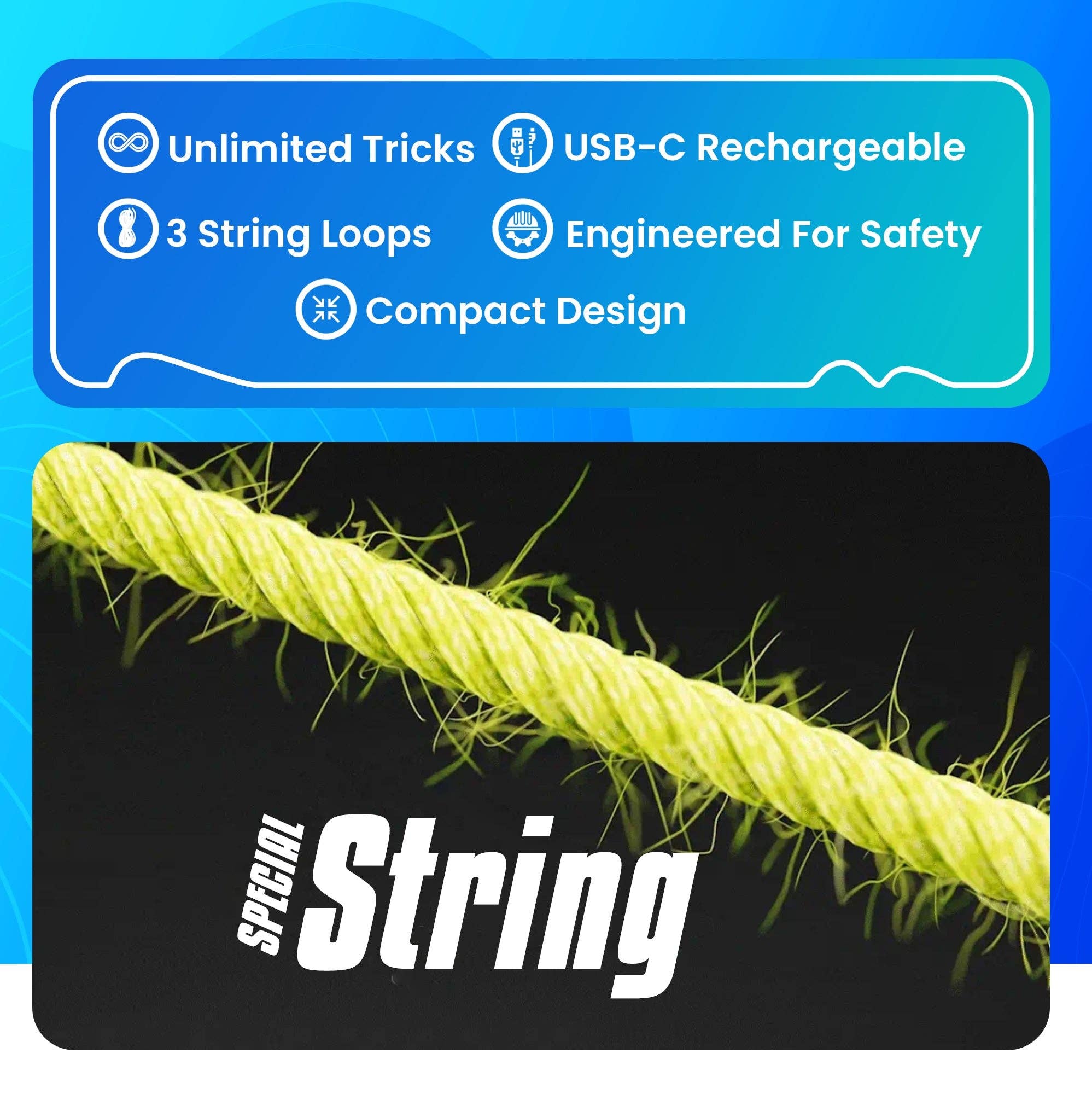 ZipString - Wholesale Classic Toy - Kids - String Pack3