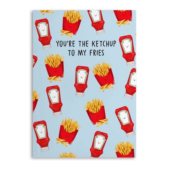 Central 23 Cards - Wholesale Notebook - YOURE KETCHUP TOÂ MY FRIES NOTEBOOK