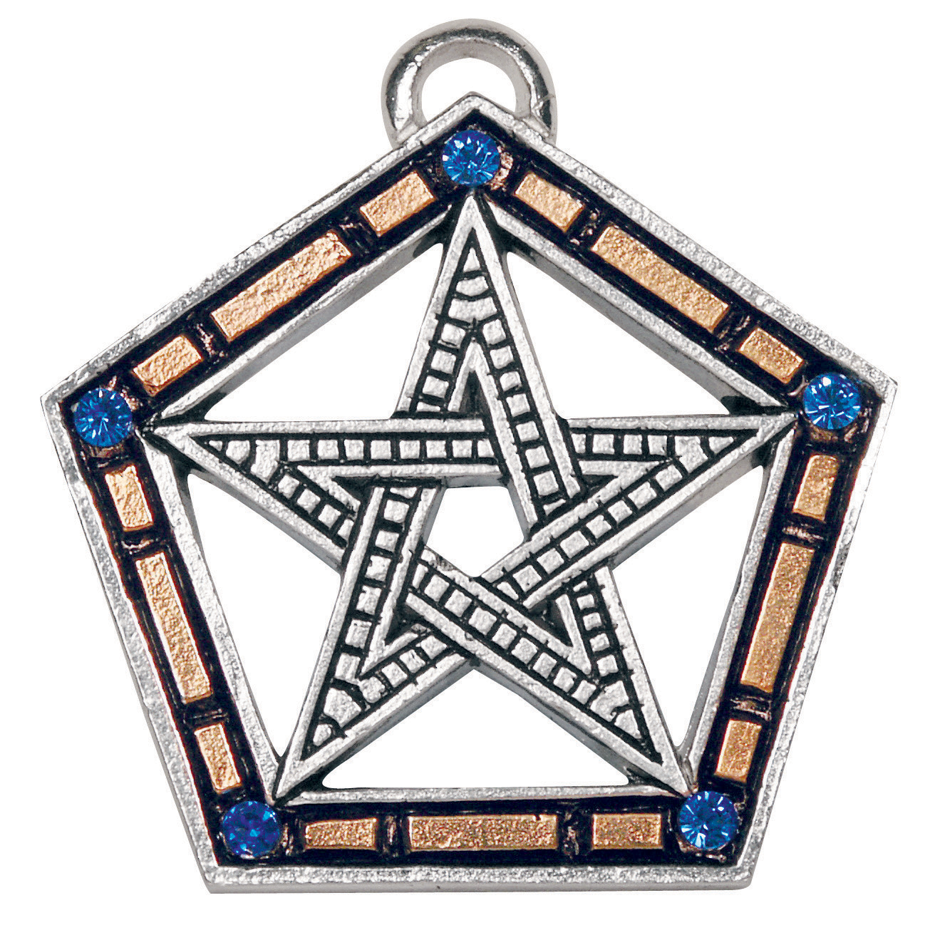 Eastgate Resource - Wholesale Pendant/Charm Necklace - Pentalpha - Magickal Pentagrams Pendant Necklace0