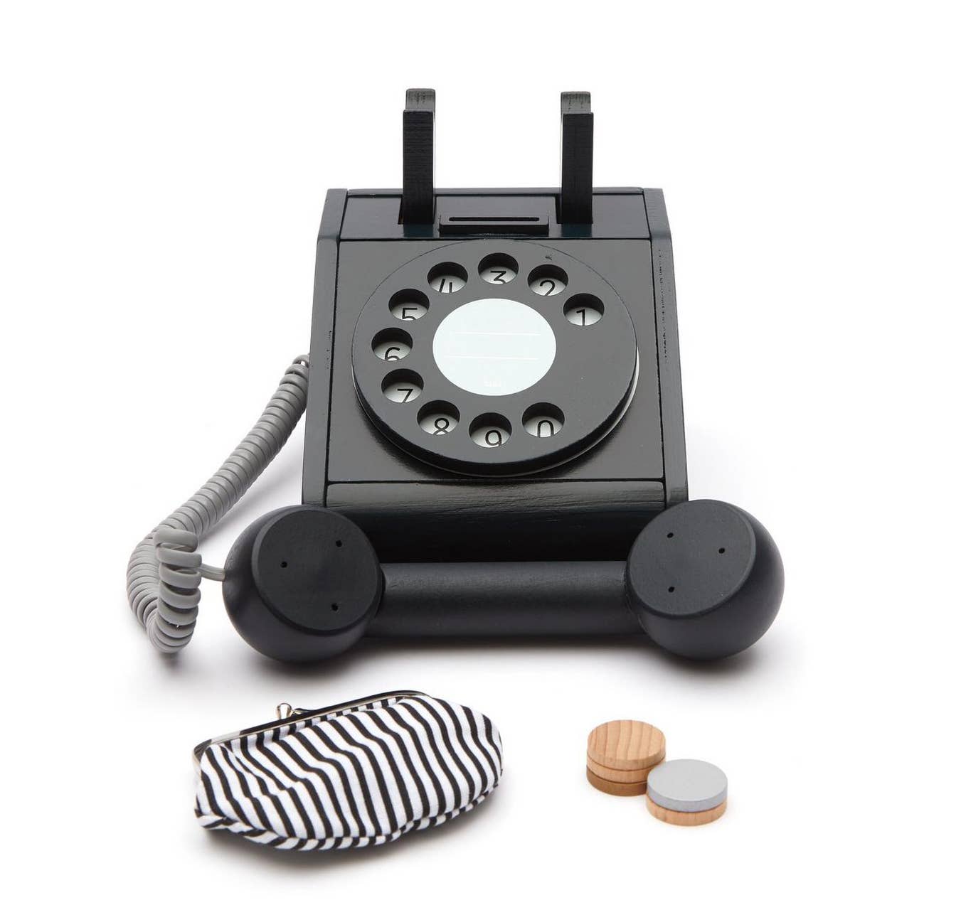 kiko+ & gg - Wholesale Houten speelgoed - Kinderen - retro houten telefoon6