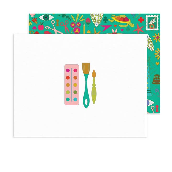 Verfset kaart - Set van 8 voor wholesale door Alison Glass