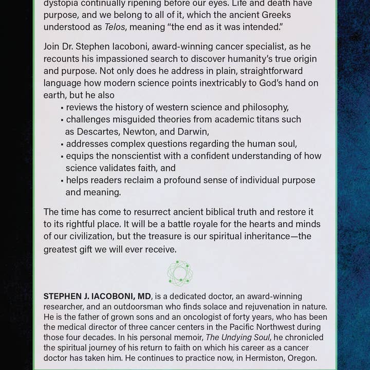 BroadStreet Publishing Group, LLC - Wholesale Book - Adult - TELOS (Scientific Basis for Life's Purpose)
