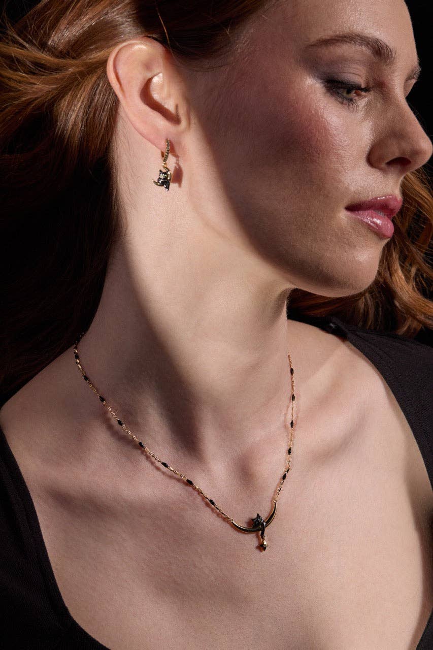 Alex and Ani - Wholesale Pendant/Charm Necklace - Celestial Cat Inline Necklace1