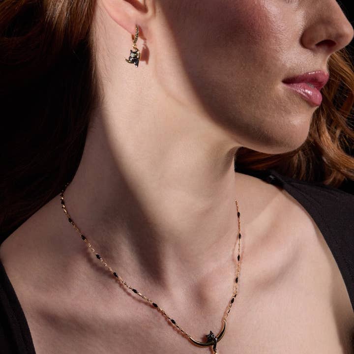 Alex and Ani - Wholesale Pendant/Charm Necklace - Celestial Cat Inline Necklace1