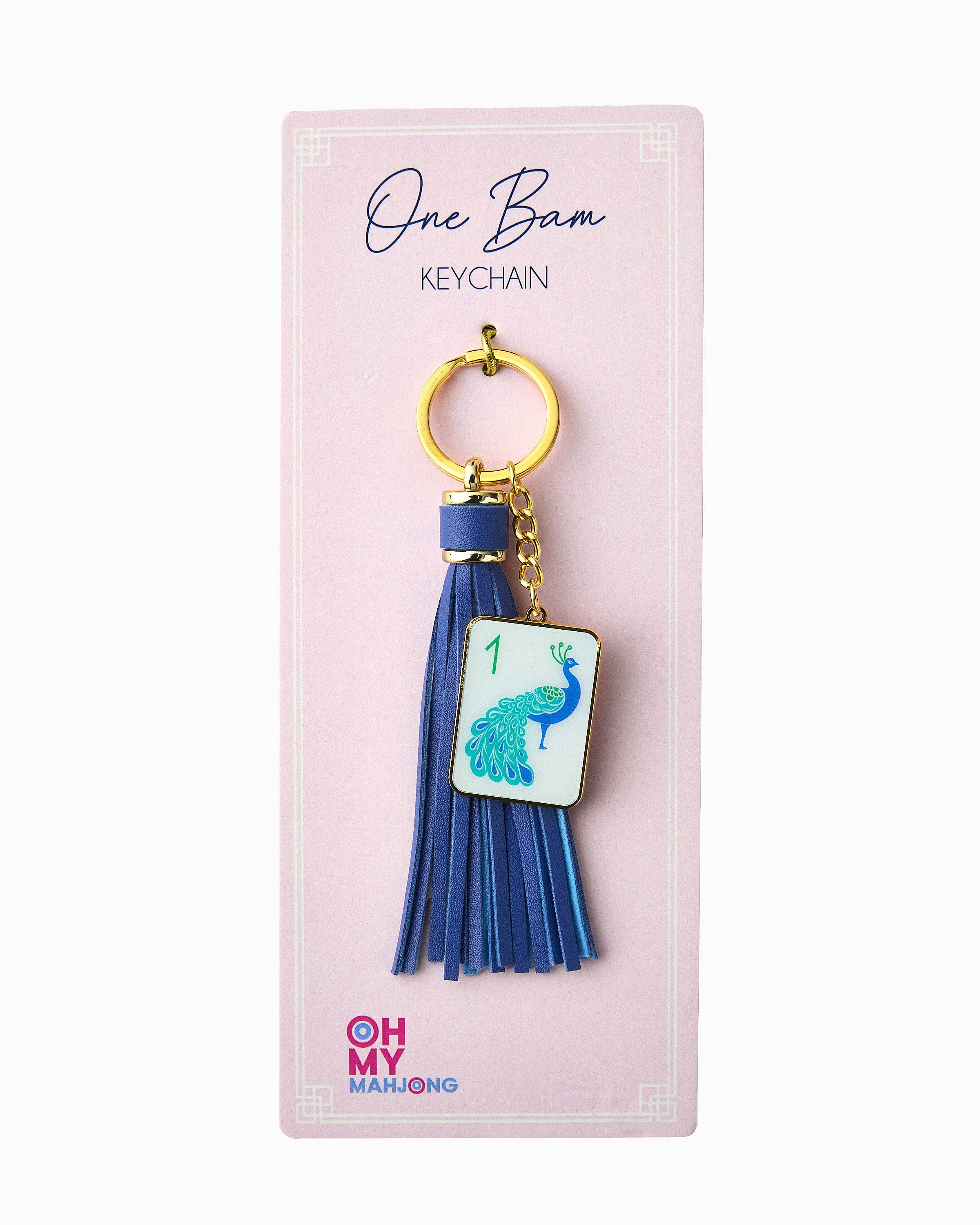 Oh My Mahjong - Wholesale Keychain - Women's - One Bam Keychain0
