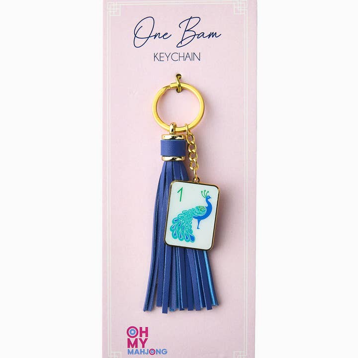 Oh My Mahjong - Wholesale Keychain - Women's - One Bam Keychain