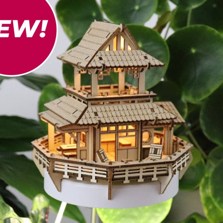 Sunrise Terrace + Grow Light for wholesale by Tiny Treehouses