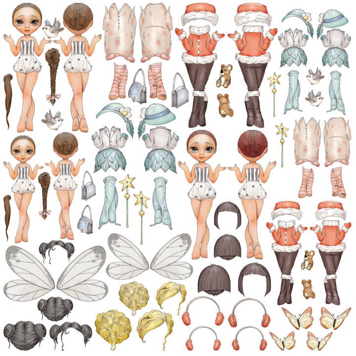 Ecstasy Crafts Distributing - Wholesale Scrapbook - Dreamland Pad 8x8 12/Pkg30