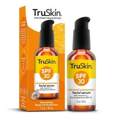 TruSkin Mineral Sunscreen Facial Serum with Vitamin C SPF 30 1 fl oz - New for wholesale by This is Beauty
